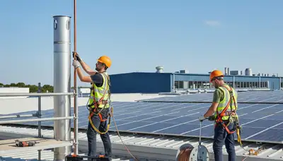 Lightning protection system installed on trees in Denver, CO by Arbor Tree Care