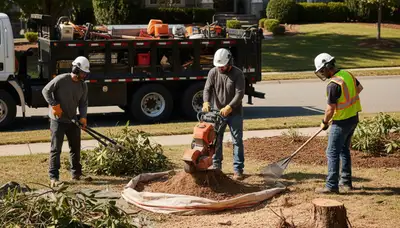 Denver, CO tree service removing overgrown shrubs for safe, efficient yard cleanup