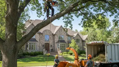 Denver, CO tree service team providing professional tree removal and cleanup for local homeowners
