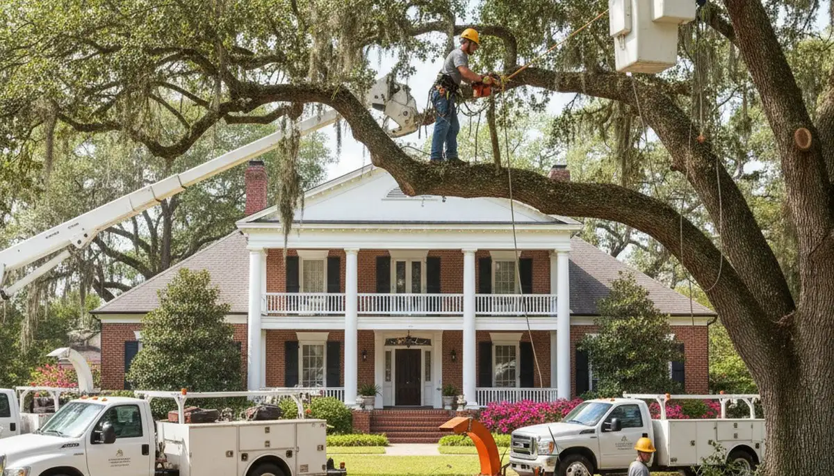 Tree service crew in Denver, CO providing professional tree removal and care