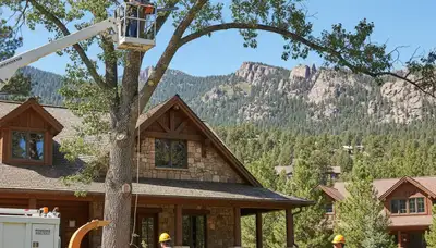 Tree service crew providing professional tree removal in Denver, CO