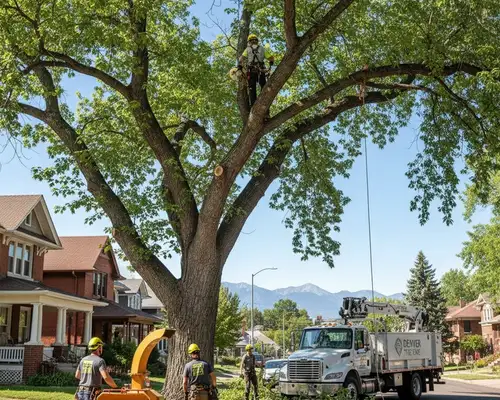 Denver tree trimming service for mature canopy care in Denver, CO